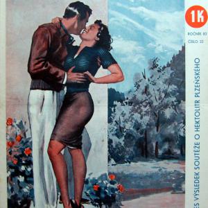 Humoristické listy - 22. èíslo (83. roèník) - vytištìná obálka (1940)