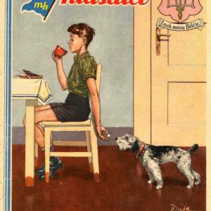 Mladý hlasatel - 6. číslo (5. ročník) - jedna z mnoha Bimbových vytištěných obálek (1939)