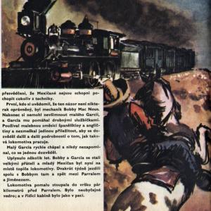 Ohníček (ročník 1972-73) - ilustrace k povídce Deset tun dynamitu
