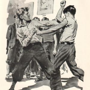 Jaroslav Foglar - Boj o první místo - ilustrace z knihy 2 (1940)